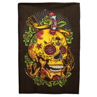Cotton Wall Art (70x110cm) - Dead of the Dead Skull