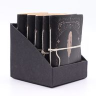 Assorted Ancient Witch Ritual Notebooks - Leather (6x4.5") - Display Case