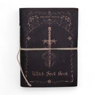 Assorted Ancient Witch Ritual Notebooks - Leather (6x4.5") - Display Case