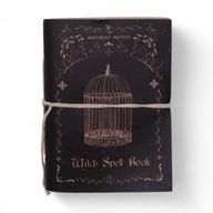 Assorted Ancient Witch Ritual Notebooks - Leather (6x4.5") - Display Case
