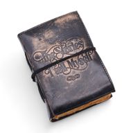 Fat Deckled Edge Leather Notebook (5x3.5") - The Stories I Tell Myself
