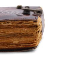 Fat Deckled Edge Leather Notebook (6x4") - The Book of Untold Stories