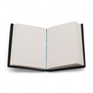 Leather Printed Notebook (7x5") - My Chakras Are Aligned AF - 200 Pages