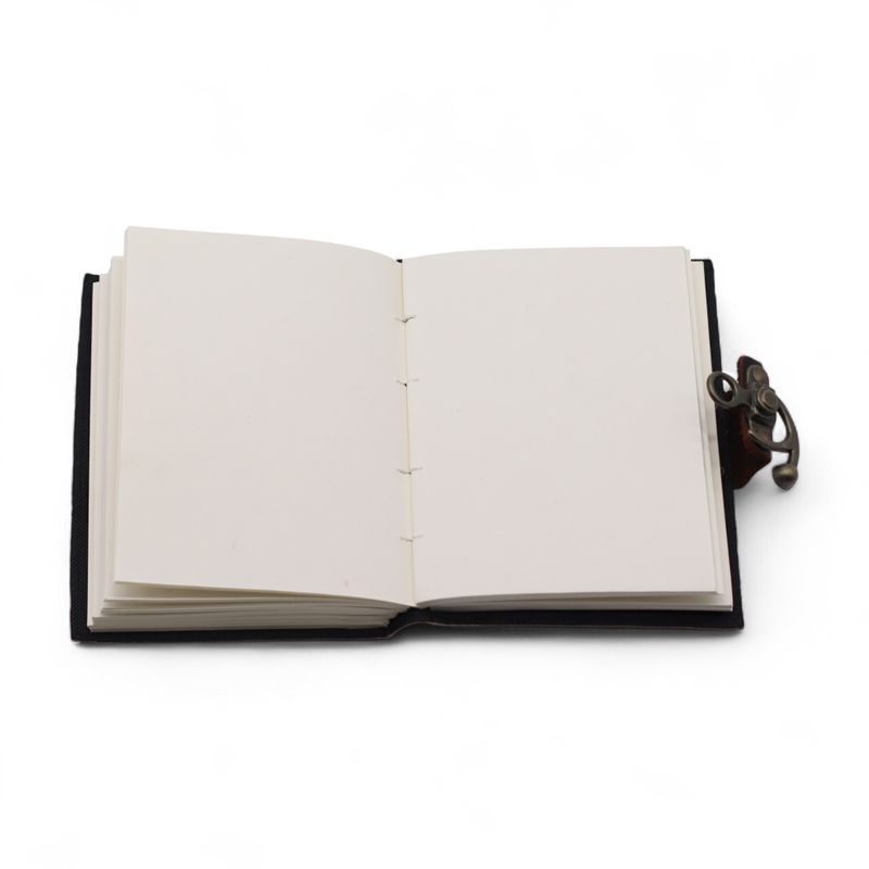 Leather Printed Notebook (7x5") - Stop Doomscrolling - 200 Pages