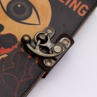 Leather Printed Notebook (7x5") - Stop Doomscrolling - 200 Pages