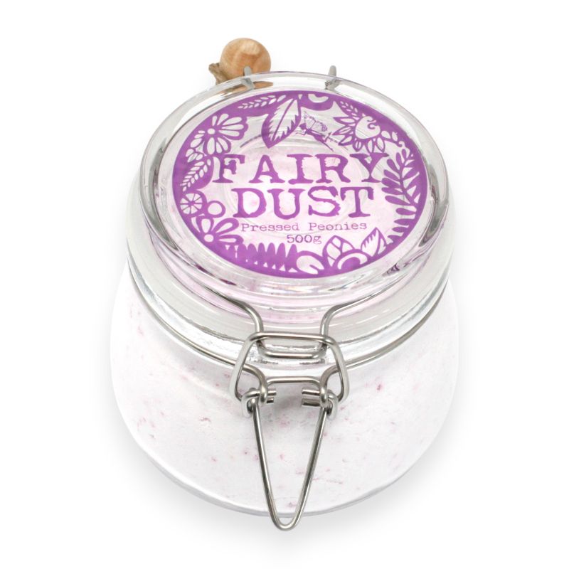 Fairy Dust Bath Bomb Powder 500g - Pressed Peonies