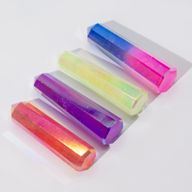 Gemstone Obelisk Points approx 9cm - Aurura Crystal Quartz - Purple