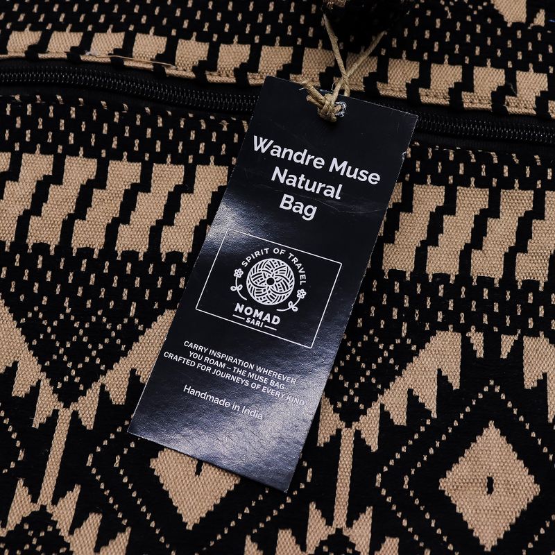 Jacquard Natural Bags - Desert Loom - Wander Muse Bag