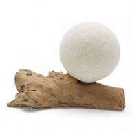 Drift Glow Lamp Cotton Luna Ivory Shade - EU Plug