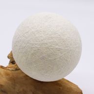 Drift Glow Lamp Cotton Luna Ivory Shade - EU Plug