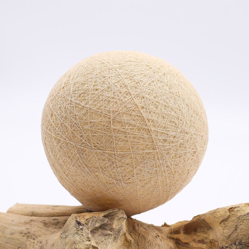 Drift Glow Lamp Cotton Wrap Cream Shade - EU Plug