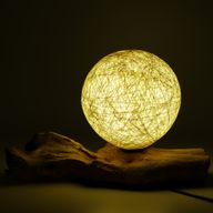 Drift Glow Lamp Cotton Wrap Cream Shade - EU Plug