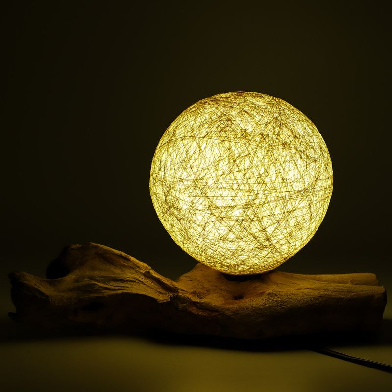 Drift Glow Lamp Cotton Wrap Cream Shade - EU Plug