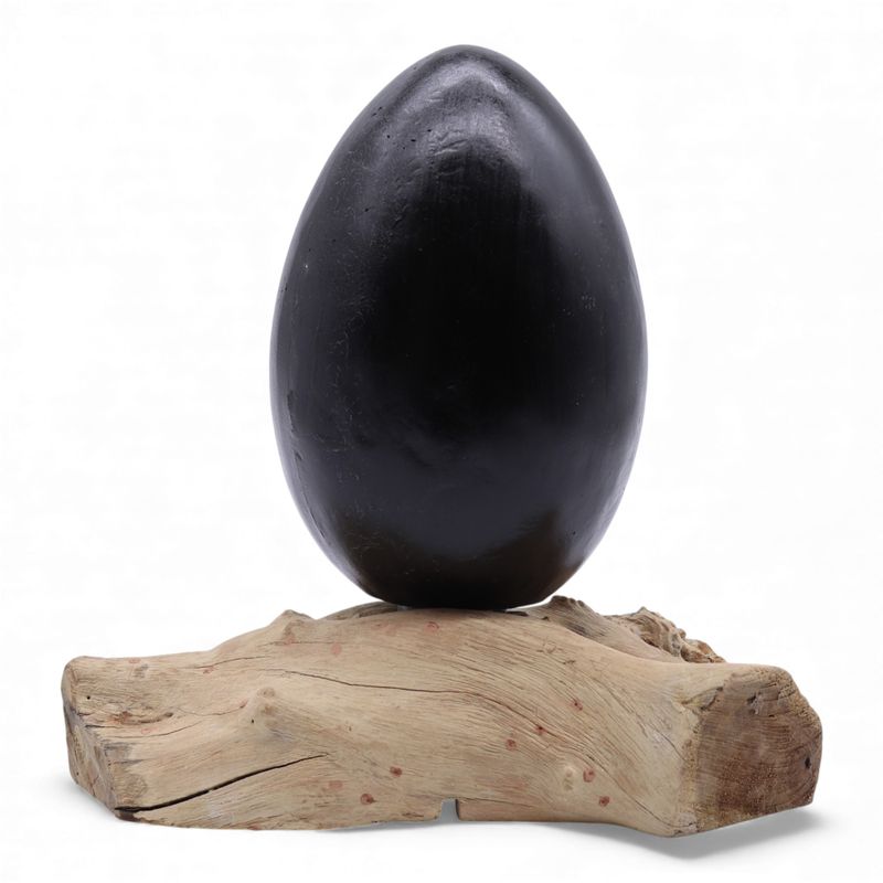 Drift Glow Lamp Crackle Lava Egg Shade - Grey - EU Plug