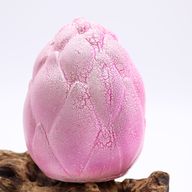 Drift Glow Lamp Crackle Lotus Flower Shade - Purple - EU Plug
