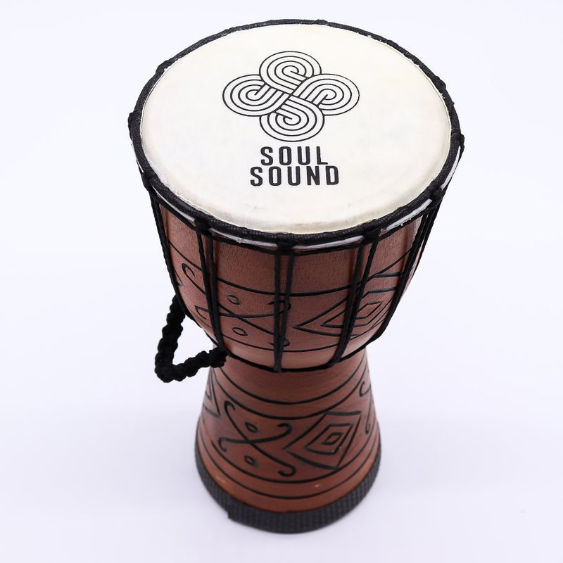 Small Pro Djembe Drum - Soul Sound (low) - Small 30cm (15cm Diia)