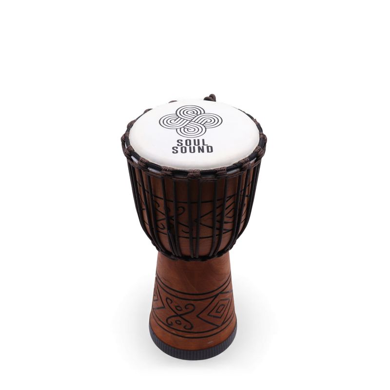 Medium Pro Djembe Drum - Soul Sound (low) - Medium 40cm (18cm Diia)