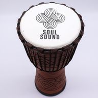 Large Pro Djembe Drum - Soul Sound (low) - 50cm (22cm Diia)