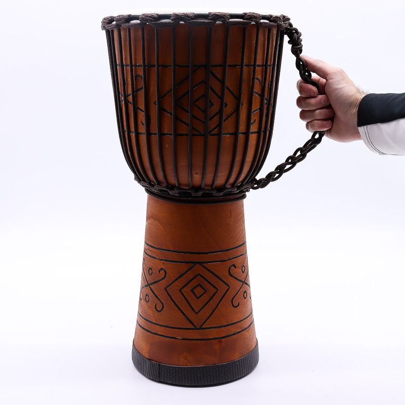 Large Pro Djembe Drum - Soul Sound (low) - 50cm (22cm Diia)
