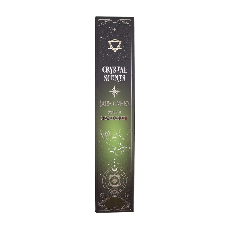 Jade Crystal Scents Smudge Incense - Spicy