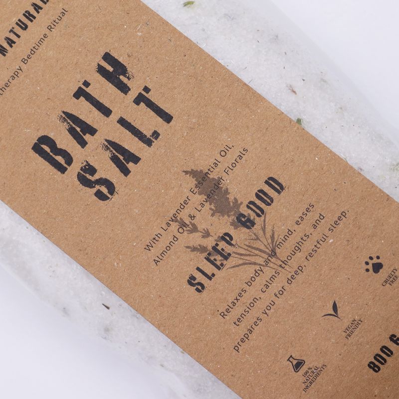 Greenman Rituals Lavender Aromatherapy Epsom Bath Salt – Sleep Good
