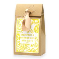 Himalayan Bath Salt 500g - Grapefruit & Geranium