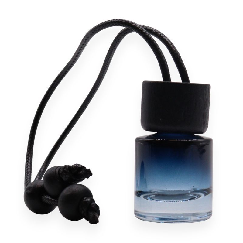 Black Car Diffuser Hanging Bottles - 8ml - (3 assorted designs x 4)