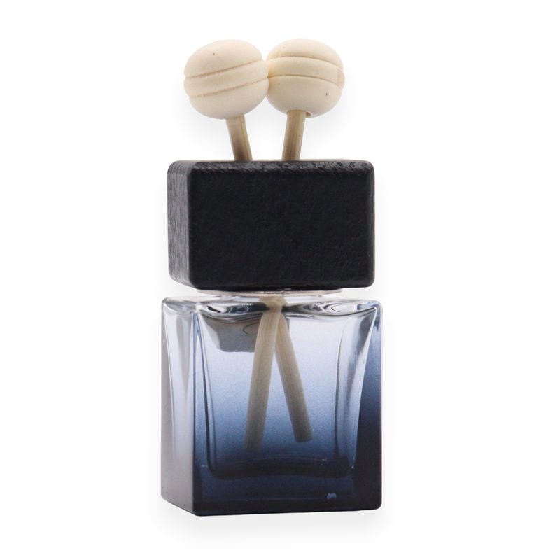 Black Car Diffuser Vent Attach Bottles - 8ml - (3 assorted designs x 4)