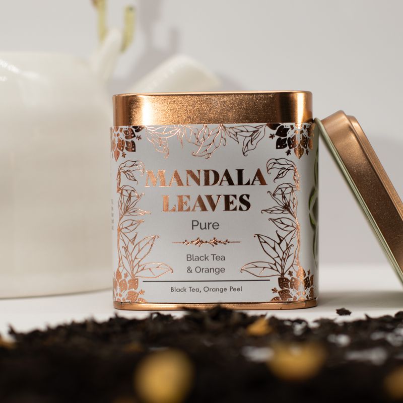 50g Organic Black & Orange Tea