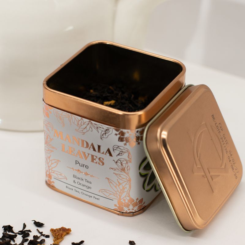 50g Organic Black & Orange Tea
