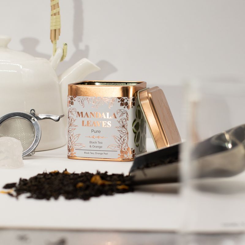 50g Organic Black & Orange Tea