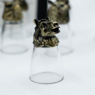 Gift Set of 12 Bottom Up Shot Glasses (25ml) - Forest & Mystical Creatures