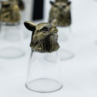 Gift Set of 12 Bottom Up Shot Glasses (25ml) - Forest & Mystical Creatures