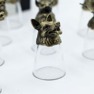 Gift Set of 12 Bottom Up Shot Glasses (25ml) - Chinese Zodiac Creatures