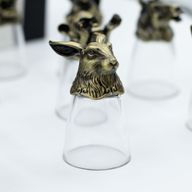 Gift Set of 12 Bottom Up Shot Glasses (25ml) - Chinese Zodiac Creatures