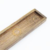 Zodiac Incense Holder and Tray for Crystals
