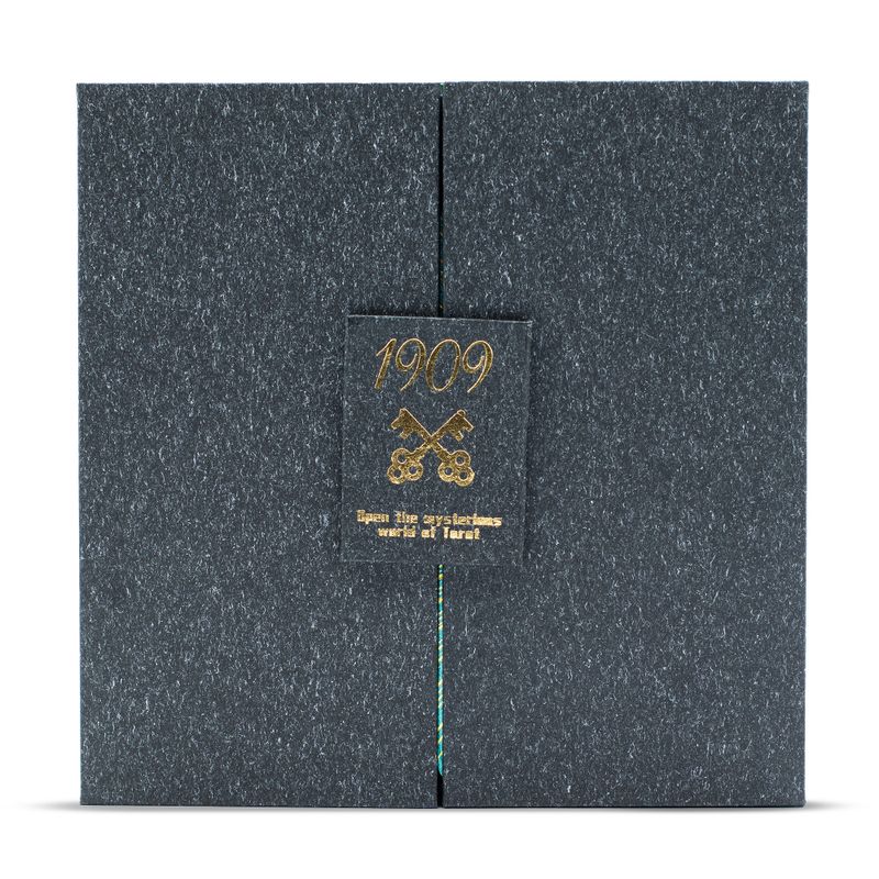 Gold & Turqoice Foil Tarot Card Gift Box Set - with booklet