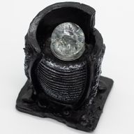 Tabletop Water Feature -15x13x20cm - Water Pot & Crystal Ball