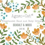 Agnes + Cat Hand & Body Cream - Sea Salt & Moss - 300ml
