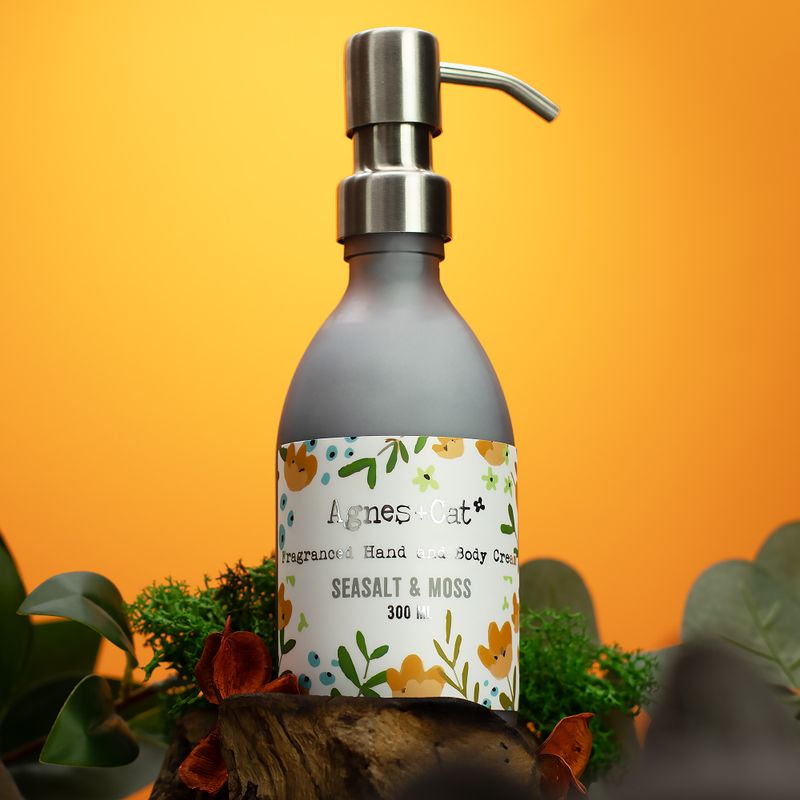 Agnes + Cat Hand & Body Cream - Sea Salt & Moss - 300ml