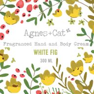 Agnes + Cat Hand & Body Cream - White Fig - 300ml