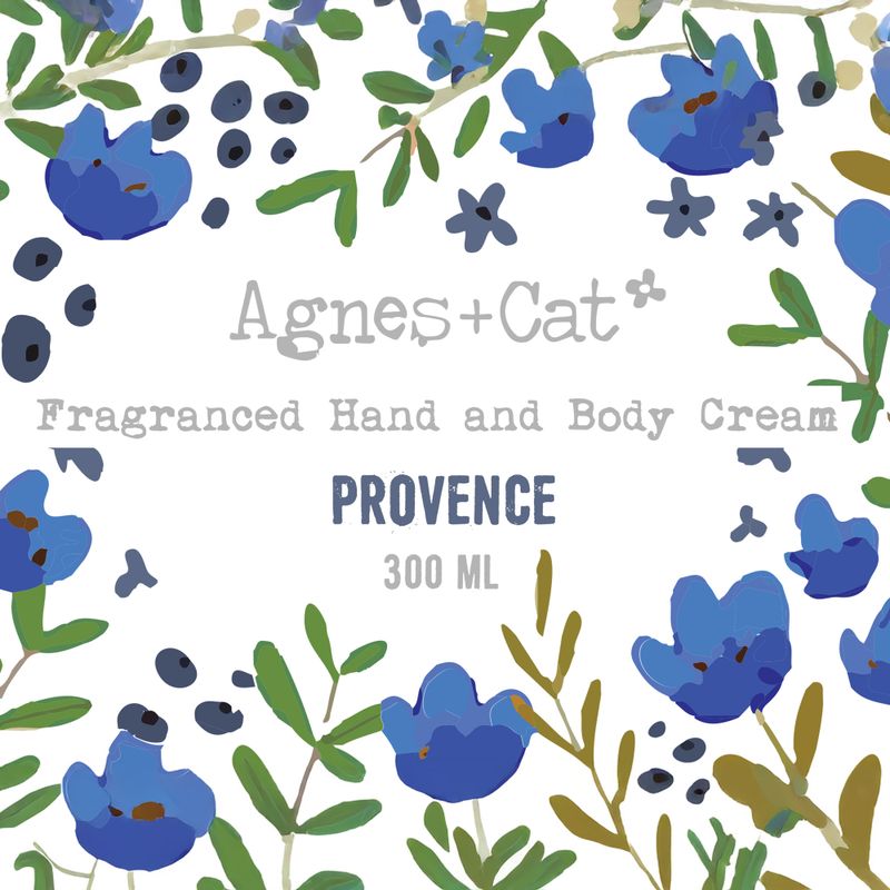 Agnes + Cat Hand & Body Cream - Provence - 300ml