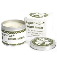 200g Gift Boxed Soy Wax Tin Candle - Rhubarb Rhubarb