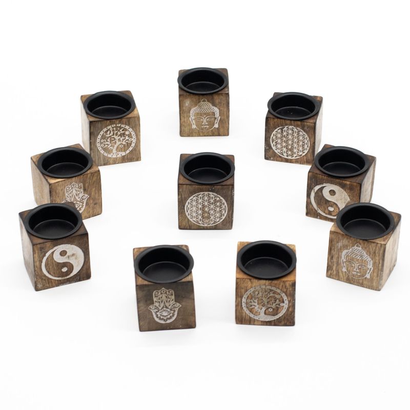 Cube Multi Purpose Holder - 5x5x5cm - Esoteric Selection