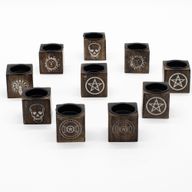 Cube Multi Purpose Holder - 5x5x5cm - Witchcraft Selection
