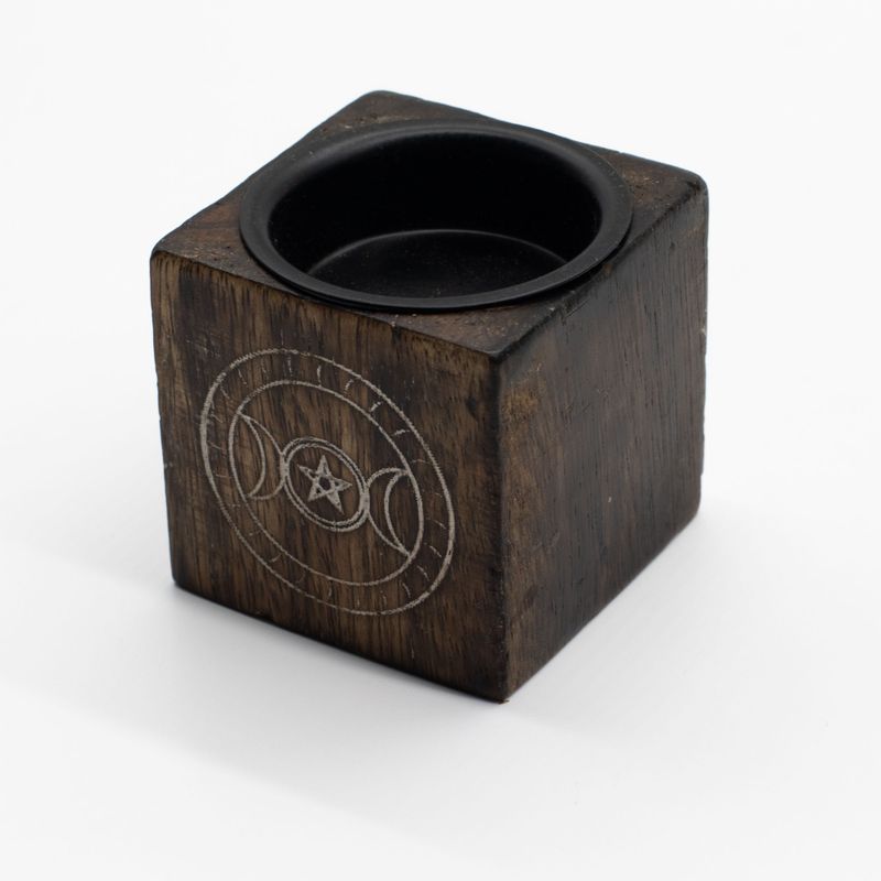 Cube Multi Purpose Holder - 5x5x5cm - Witchcraft Selection