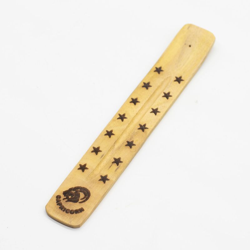 Natural Mango Wood  Ashcatcher - Assorted Zodiac Designs