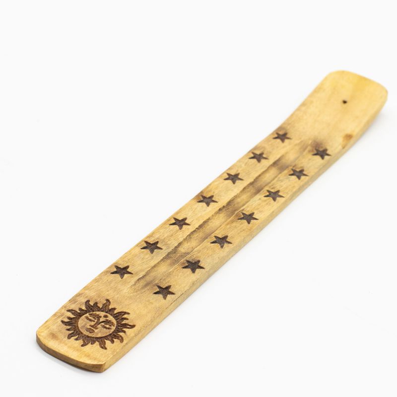 Natural Mango Wood  Ashcatcher - Assorted Esoteric Designs