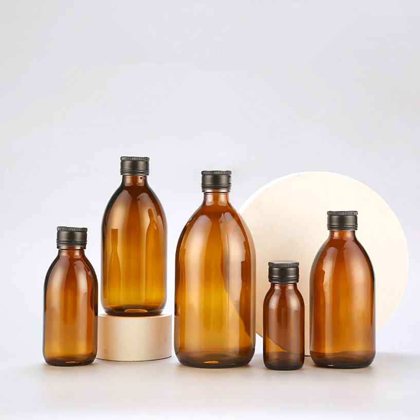 Glass Medicine Bottles