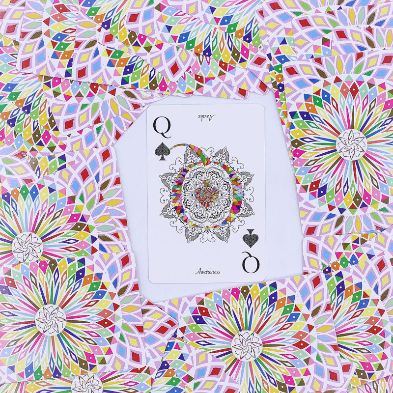 Mandala Playing & Oracle Cards – Kaleidoscope Symmetry